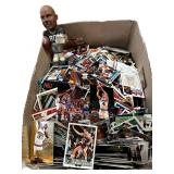 Huge Box Sports Cards & Jerry Rice Bobble Head