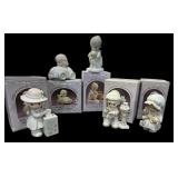 (5) Precious Moments & Boxes