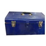 Preowned Blue Tool Box