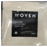 King Malouf Brushed Microfiber Sheet Set