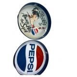 (2) Pepsi Cola Serving Trays