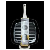 10 ï¿½ Ayesha Cast Iron Square Grill Pan