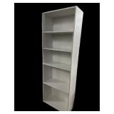 New  White Bookcase