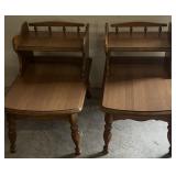 (2) PCS Estate End Tables