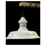 Joanna Gaines Metal wï¿½ Wood Wall Mount Light