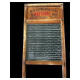 Glass & Wood National Washboard Co