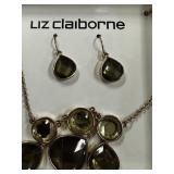 Liz Claiborne Necklace & Earrings