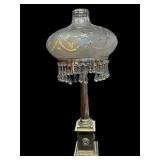 34 ï¿½  Victorian Teardrop Lamp