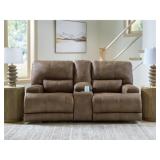 Beckley Place DBL REC Love Seat W/ ADJ Headrest