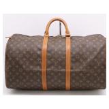Louis Vuitton Monogram Keepall 55 Boston Bag