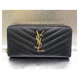 Yves Saint Laurent Cassandra Zippy Wallet