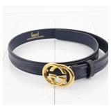 Gucci GG Leather Belt