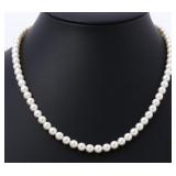 Mikimoto SV Akoya Pearl Necklace