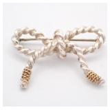 Tiffany & Co. Ribbon Brooch
