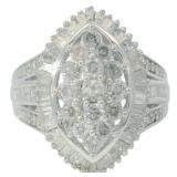 Marquise Cut 1.50 ct Natural Diamond Ring