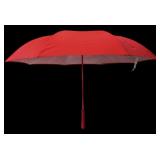 Red & White Upside Down Umbrella