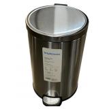 Stainless Steel Bathroom Trash Can