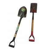 Straight Edge & Pointed Shovel