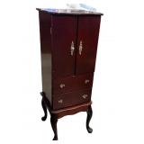 Estate Cherry Jewelry Box