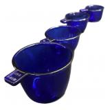 Cobalt Blue Measuring Cup Set