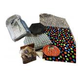 Blanket Storage Bags, Material, Metal Bowl, New