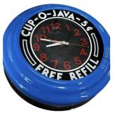 Cup-O-JAVA 5 Cent Clock (See Crack By L)