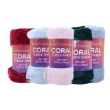 50 x 60 Coral Fleece Throw