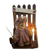 Lighted Bear Decor