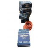 (6) Vintage Canning Jar Rings