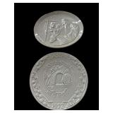 FRANKOMA Easter Plate & HE IS RISEN