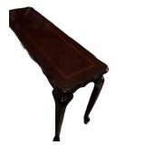 Cherry Finish Hall Table