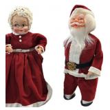 Vintage Santa & Mrs Clause