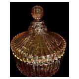 Mercury Candy Dish wï¿½ Twinkle Lights