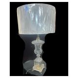 Heavy Crystal Lamps Paul Hanson Baccarat Style