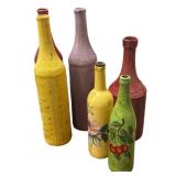(6) Decorator Bottles