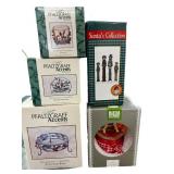 Martha Stewart & Phaltzcraft Snow Globe & Accents