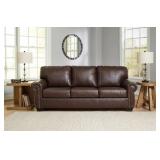 Colleton Dark Brown Leather Sofa