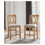 Ashley Havonplane Upholstered Barstool (2/CN)