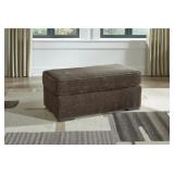 Aylesworth Chocolate Ottoman