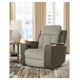 Stately Check PWR Recliner W/ ADJ Hadrest