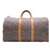 Louis Vuitton Monogram Keepall 50 Boston Bag