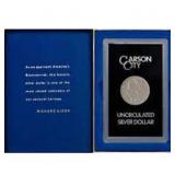 1880 Carson City GSA  BU Morgan Silver Dollar