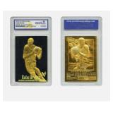 23K Black Gold Kobe Bryant Rookie Card