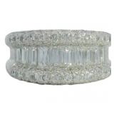 18kt Gold 2.84 ct Natural VS Diamond Ring