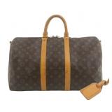 Louis Vuitton Monogram Keepall 45 Boston Bag