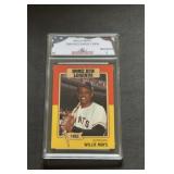 1986 Big League Chew #3 Willie Mays Card