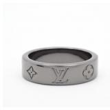 Louis Vuitton LV Mosaic Thin Ring Size 9.5