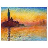 San Giorgio Maggiore c.1908 by Claude Monet