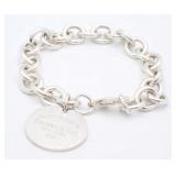 Tiffany & Co. Return to Round Tag Bracelet