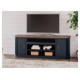 Landocken XL 83' TV Stand W/ Fireplace Option